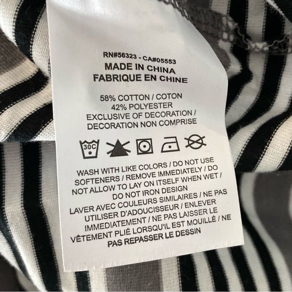 Nike Dri Fit Mens Striped Longsleeve Base Layer Shirt Size S - Picture 7 of 8